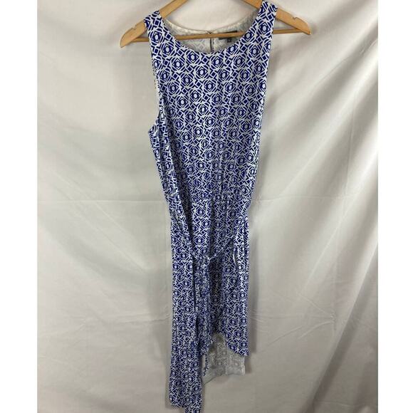 Vince Camuto Dresses & Skirts - Vince Camuto Sleeveless Asymmetrical Hem Belted Dress size medium